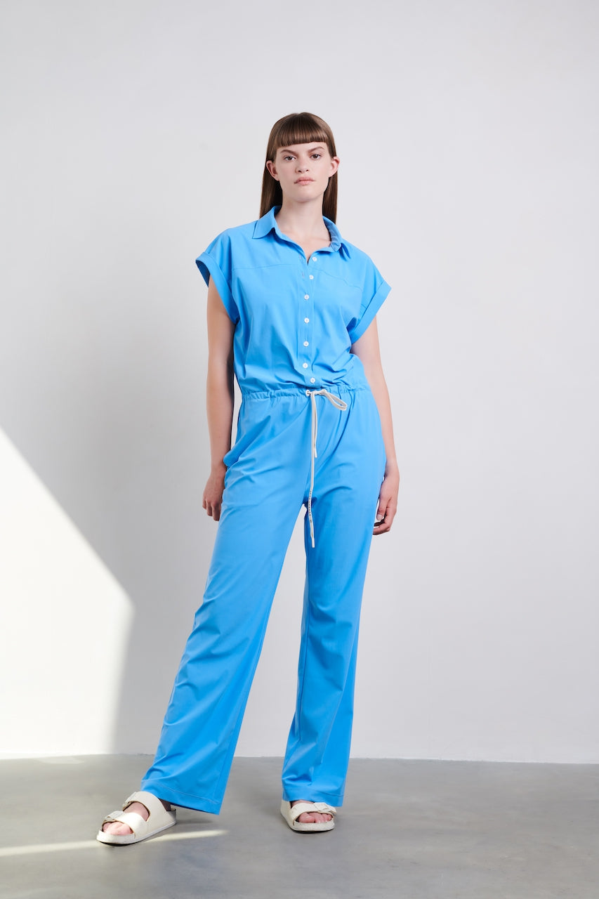 Mico Jumpsuit KS Technical Jersey Light Blue Jane Lushka