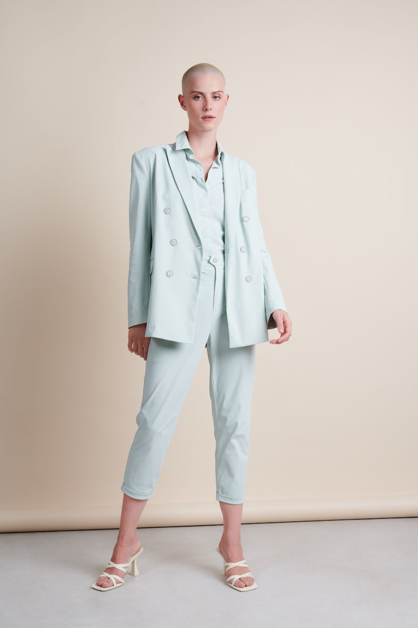Aqua blouse womens sales