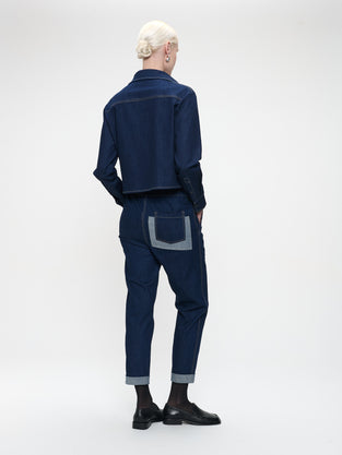 Anda denim pants | Blue denim