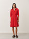 Ramona Dress Technical Jersey | Red