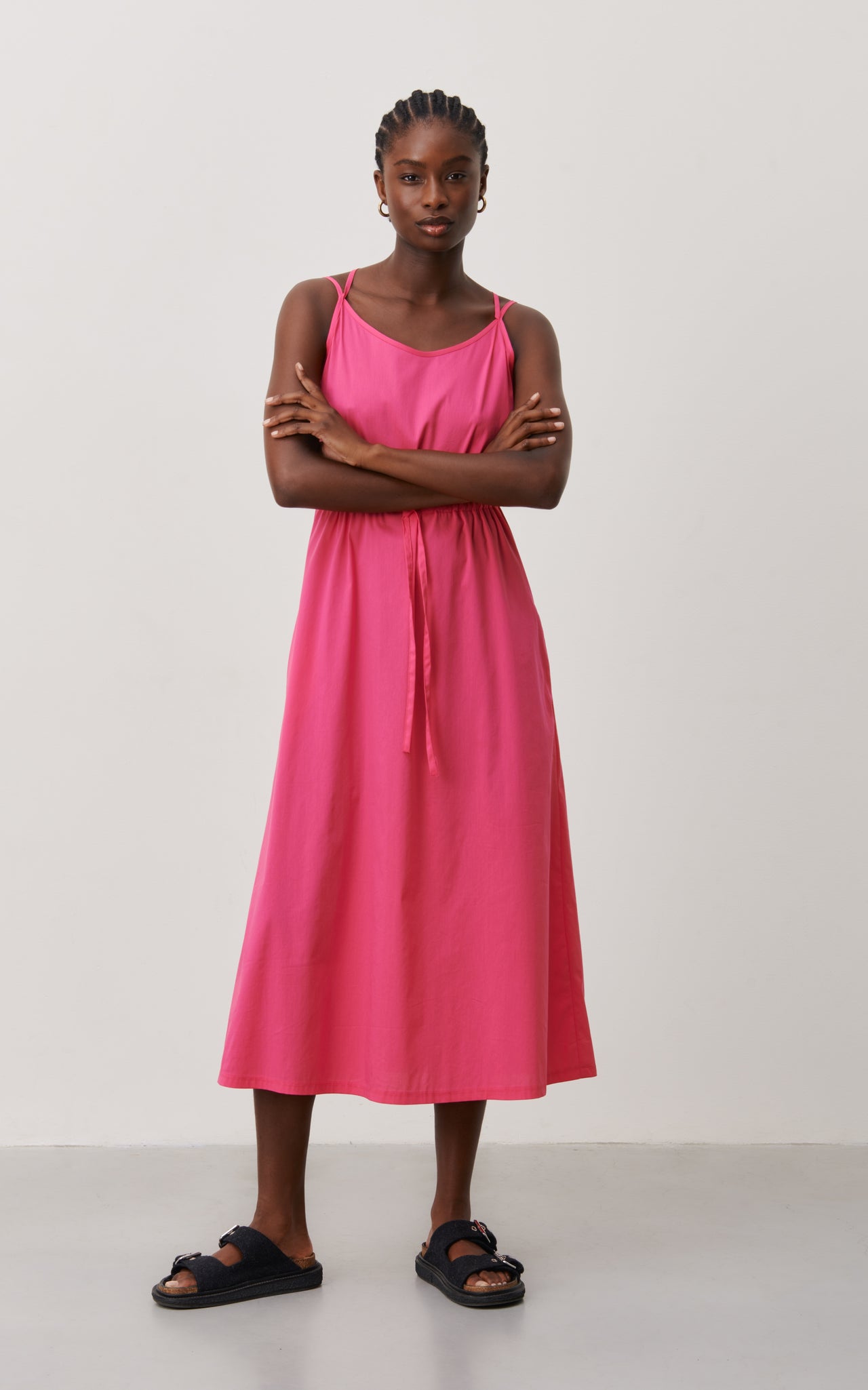 Heide dress technical jersey | Blue