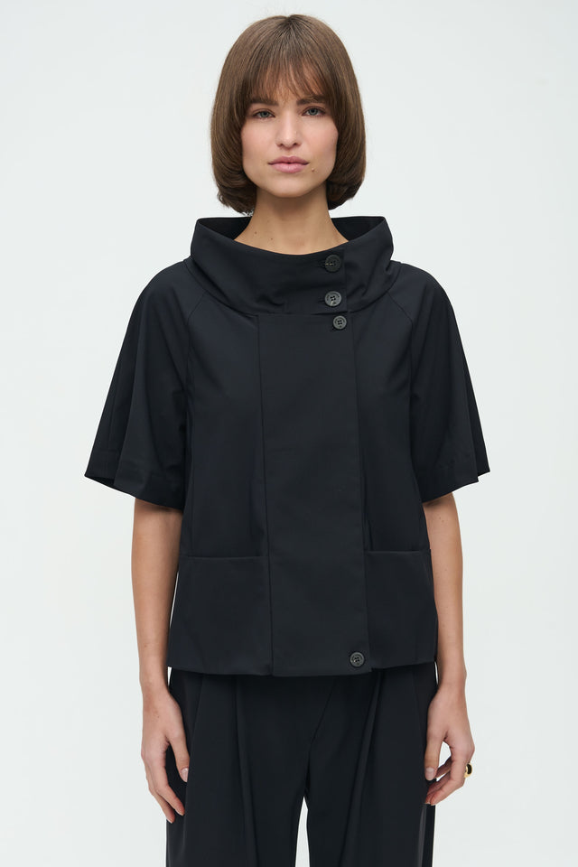 London Jacket Technical Jersey | Black
