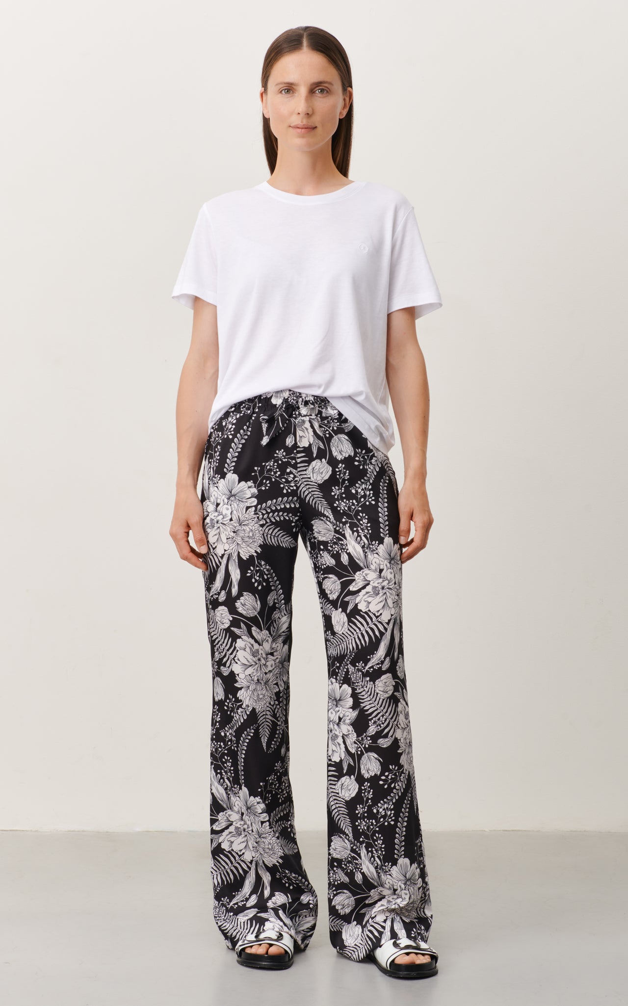 Carola Pants | Black White