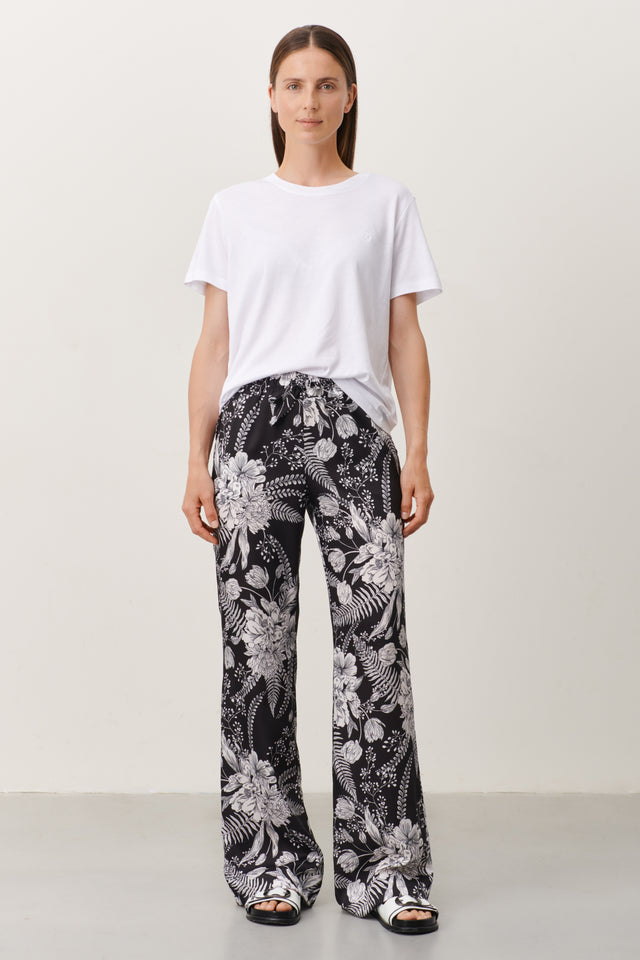 Carola Pants | Black White