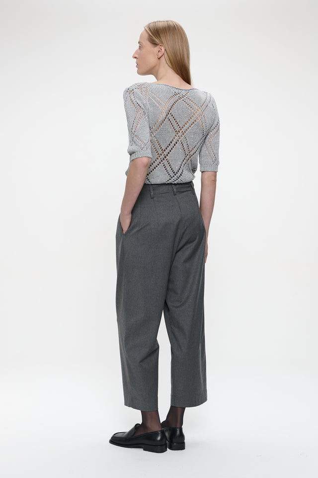 Robin viscose pants | Dark Grey
