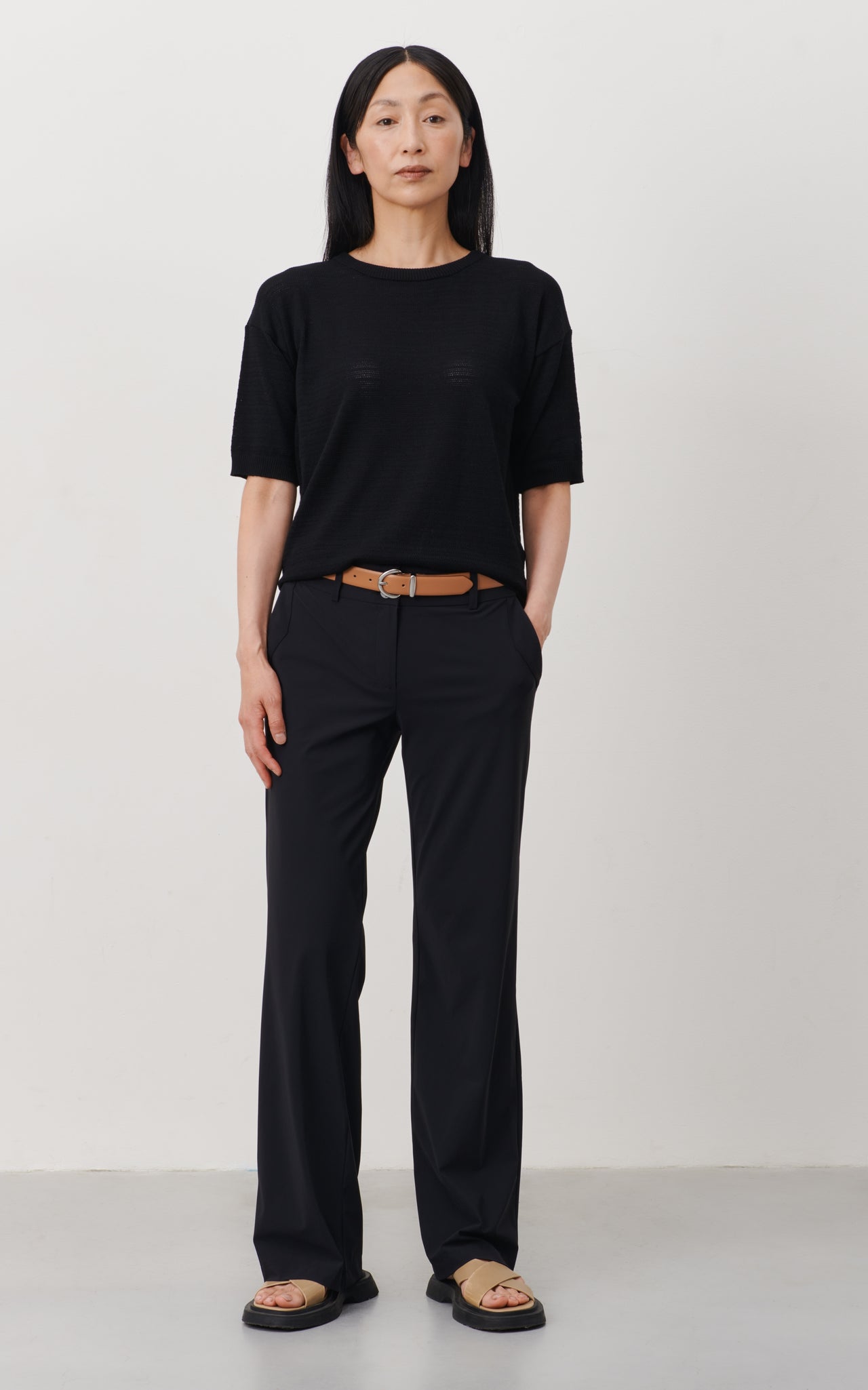 Landa Pants Technical Jersey | Black
