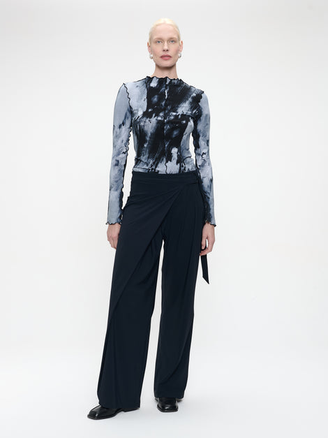 Enny pants technical jersey | Blue