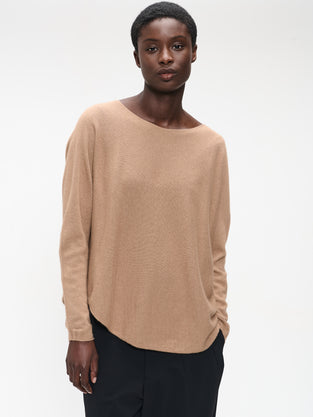Pullover Cashmere blend 2482 | Camel