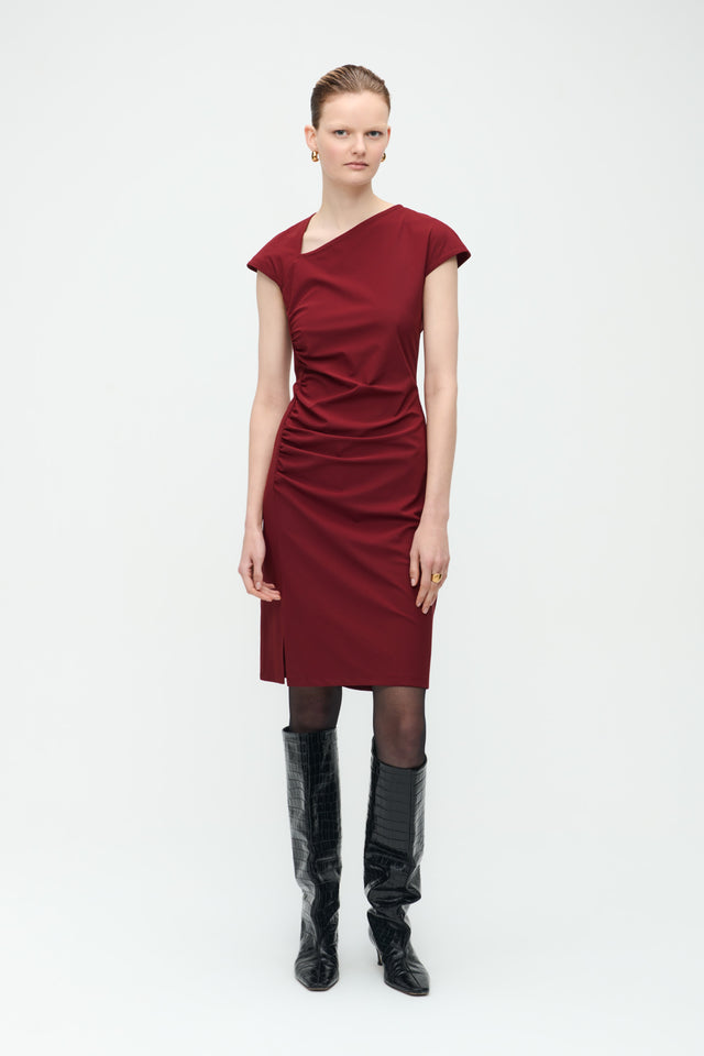 Georgia Dress Technical Jersey | Amaranto