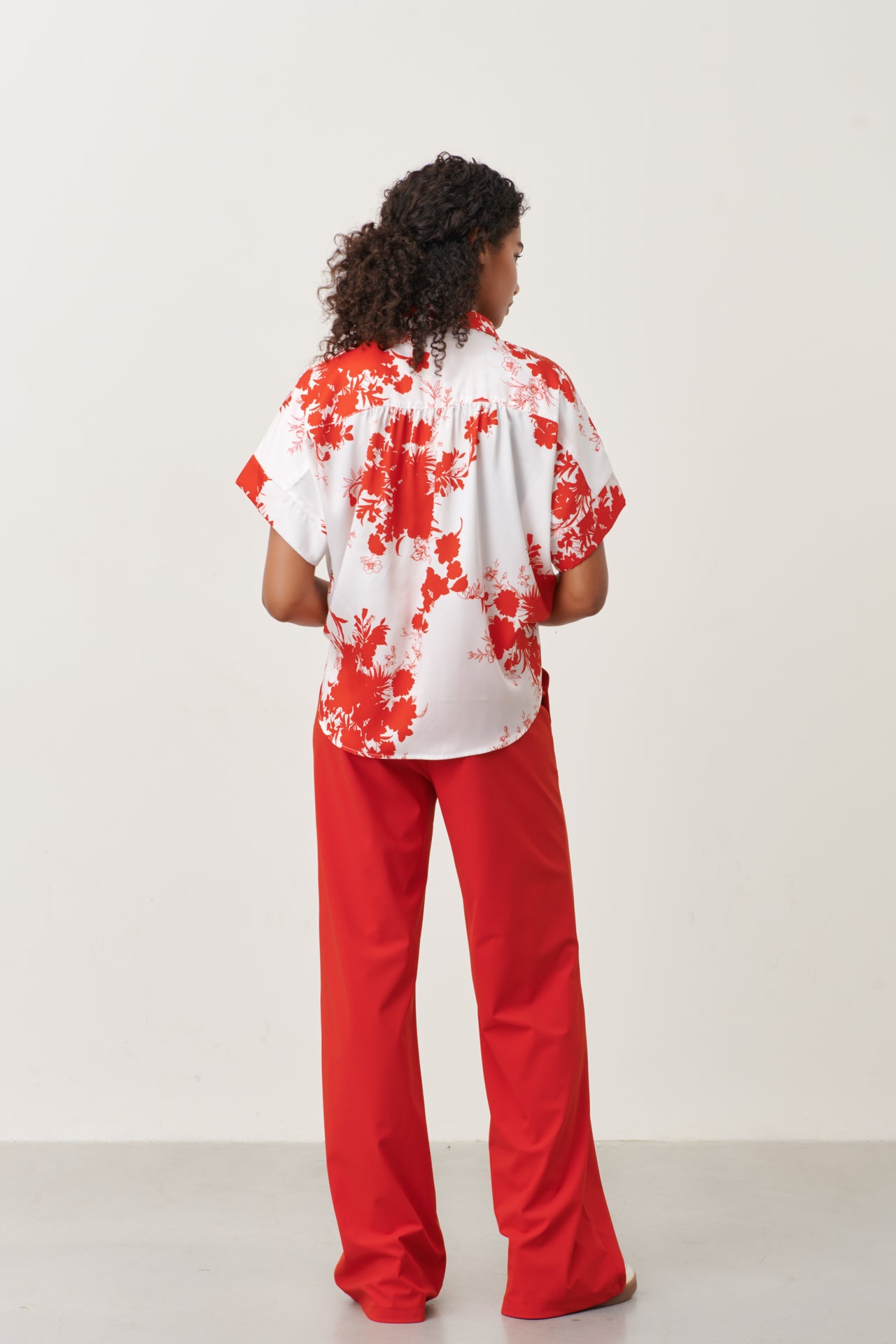 Yvette Pants Technical Jersey | Red