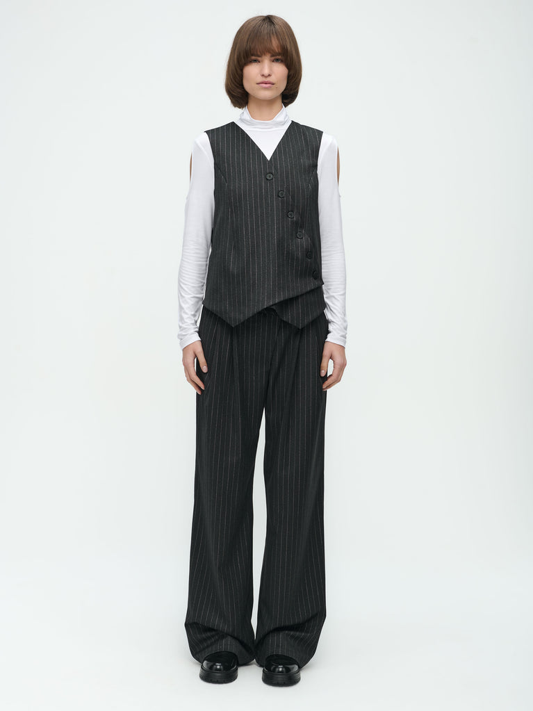 Oliver Vest | Anthracite
