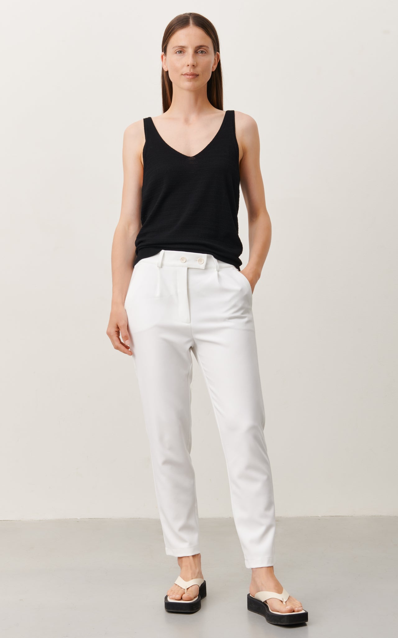 Mer Pants | White