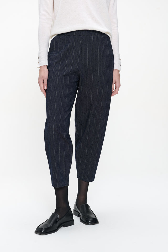 Bortolo viscose elastane pants | Blue