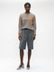 Monna viscose short pants | Dark Grey