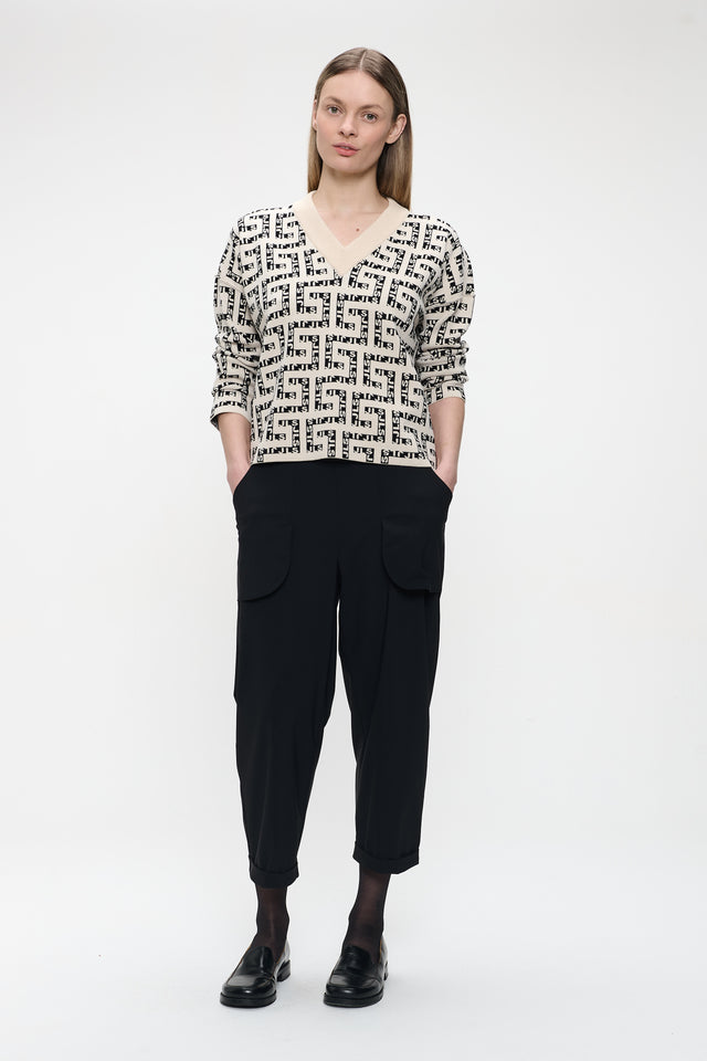 Still pants technical jersey | Black