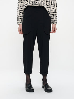 Still pants technical jersey | Black