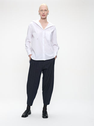 Bortolo viscose elastane pants | Blue