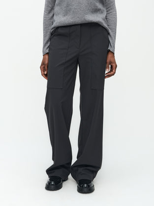 Cady Pants Technical Jersey | Dark Grey