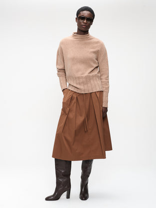 Pullover viscose NB2275 | Beige Melange