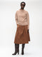 Pullover viscose NB2275 | Beige Melange