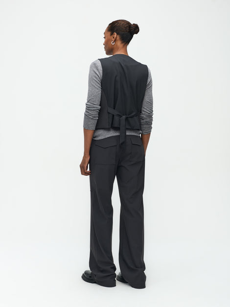 Erik Vest Technical Jersey | Dark Grey