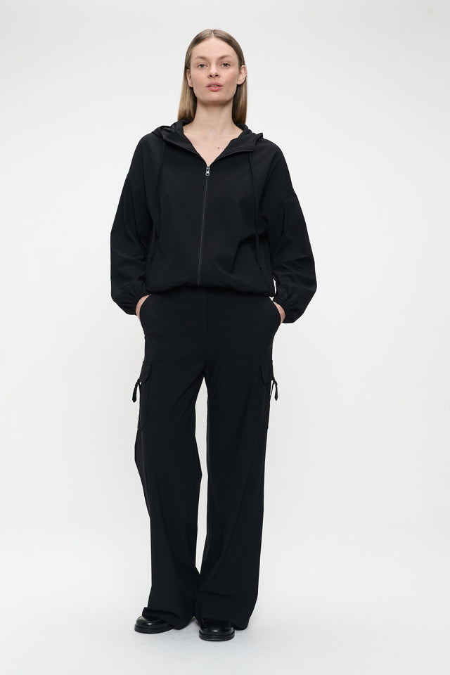 Misi jacket technical jersey | Black