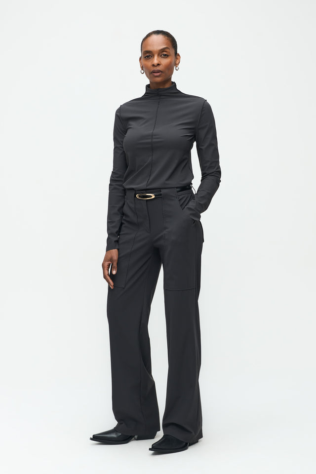 Cady Pants Technical Jersey | Dark Grey