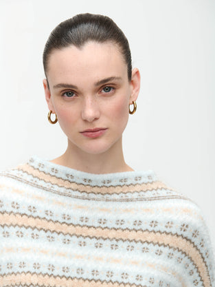 Anys Pullover | Multi Blue
