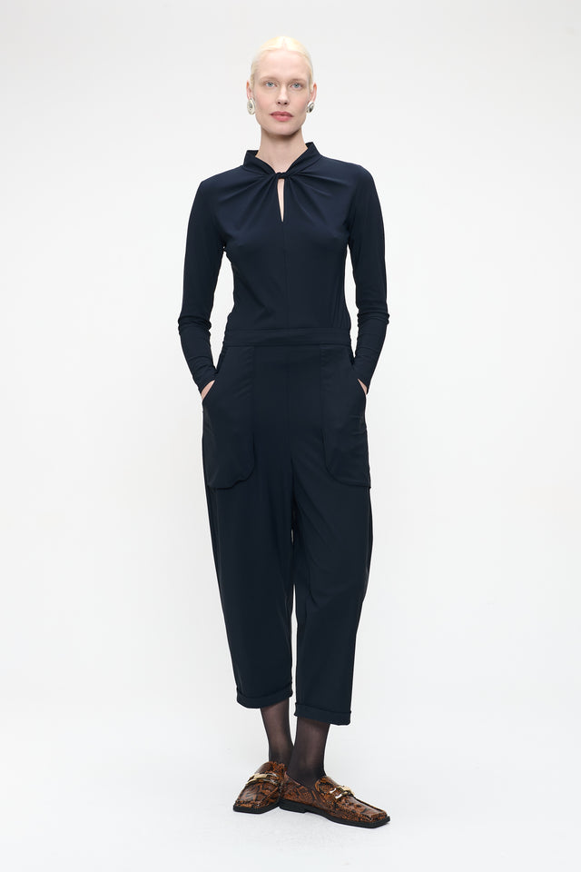 Still pants technical jersey | Blue