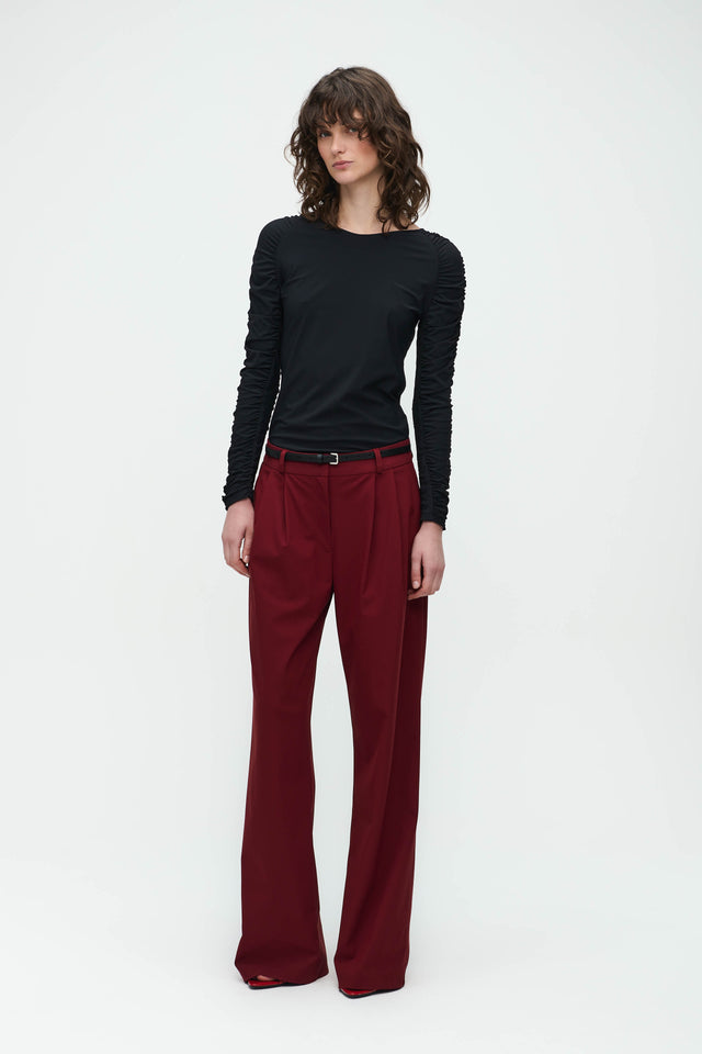 Carlina Top Technical Jersey | Black