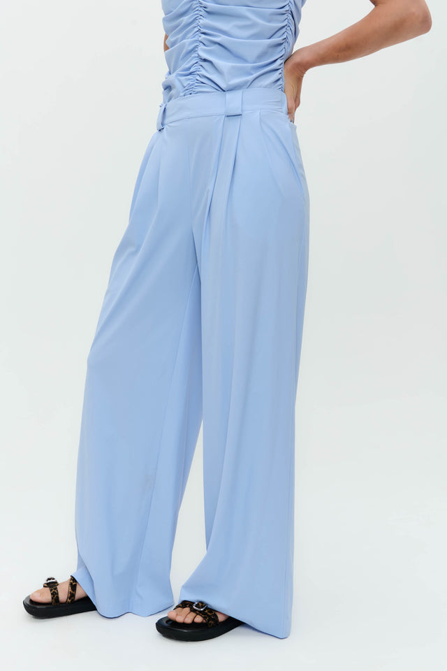 Thea pants technical jersey | Mid Blue