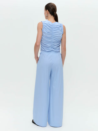 Thea pants technical jersey | Mid Blue