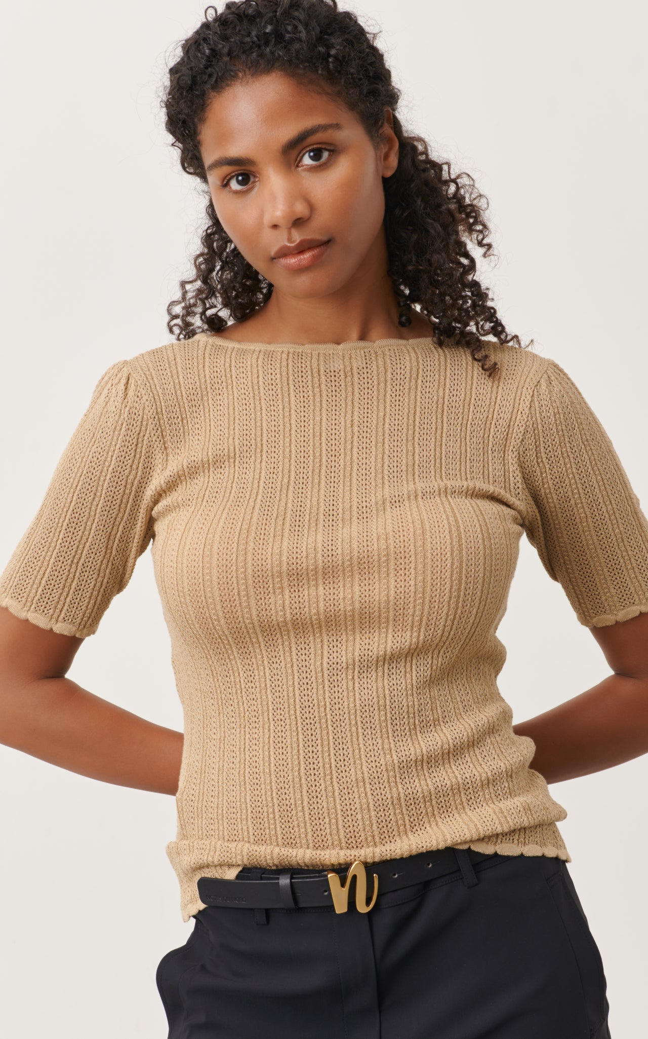 Rosa Top Technical Jersey | Mid Blue