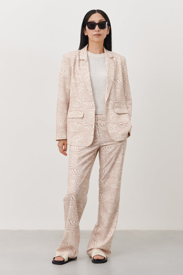 Plaza Blazer | Beige