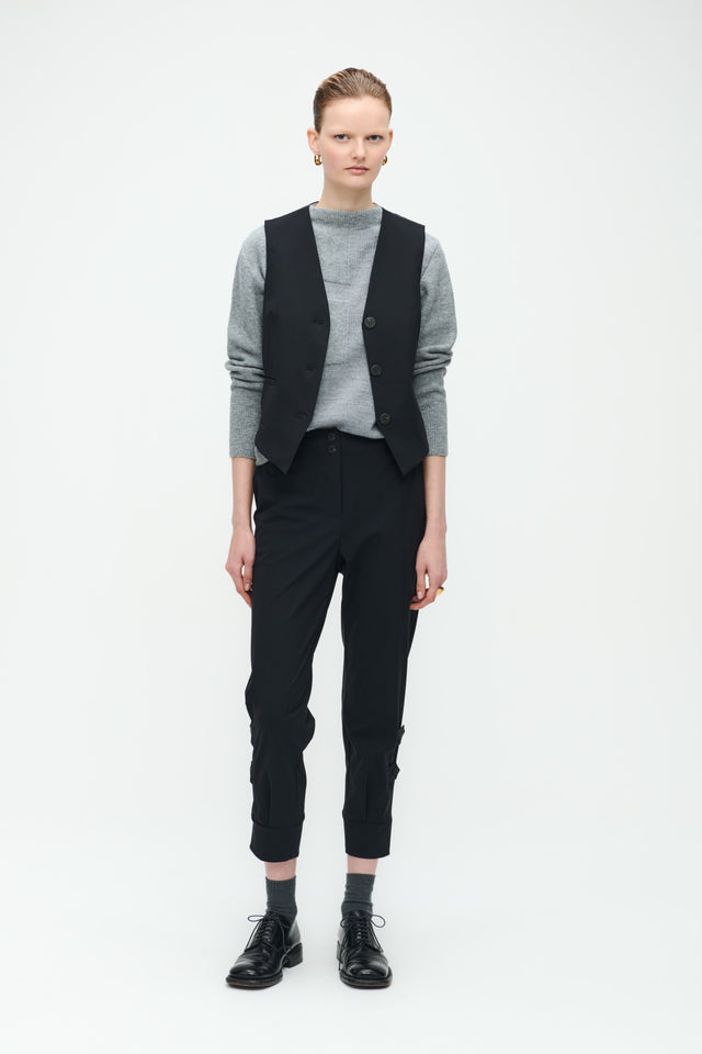 Erik Vest Technical Jersey | Black