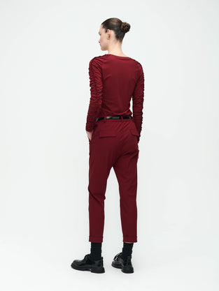 Gary Pants Technical Jersey | Amaranto