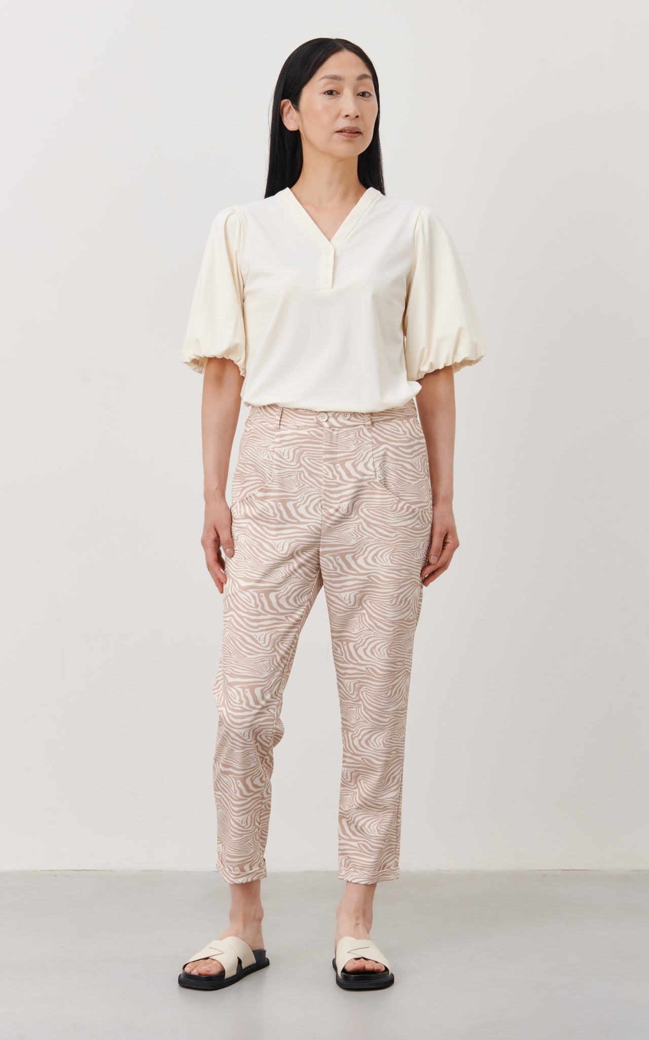 Zella Pants | Beige