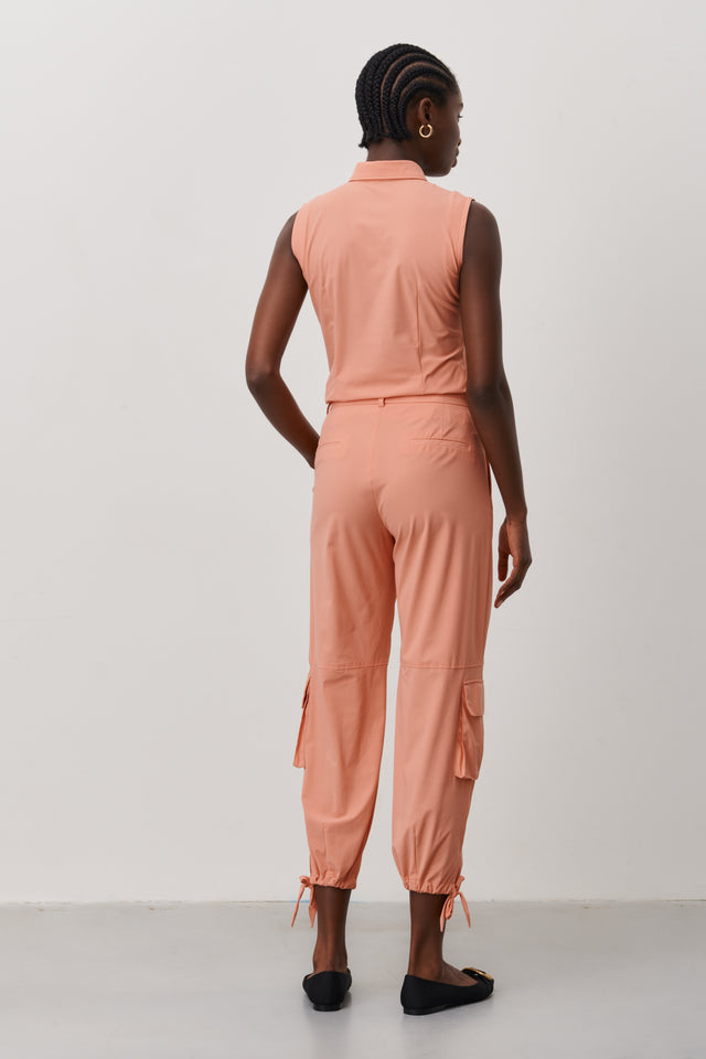 Trend Pants Technical Jersey | Apricot