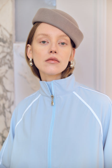 Kerrin structure tech jersay jacket | Light Blue