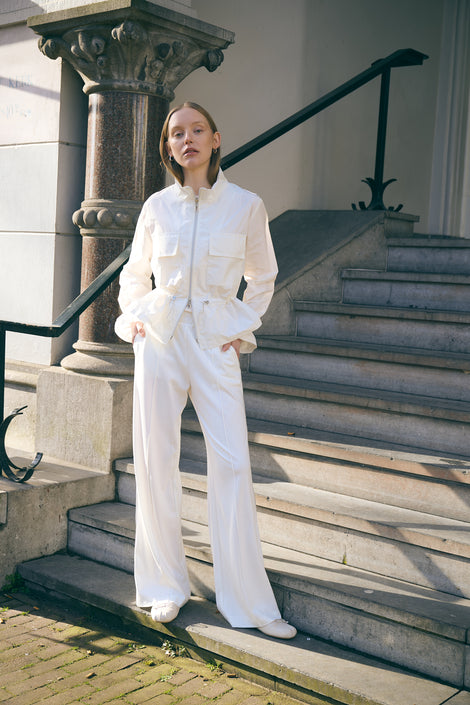 Manola taffeta jacket | Off White