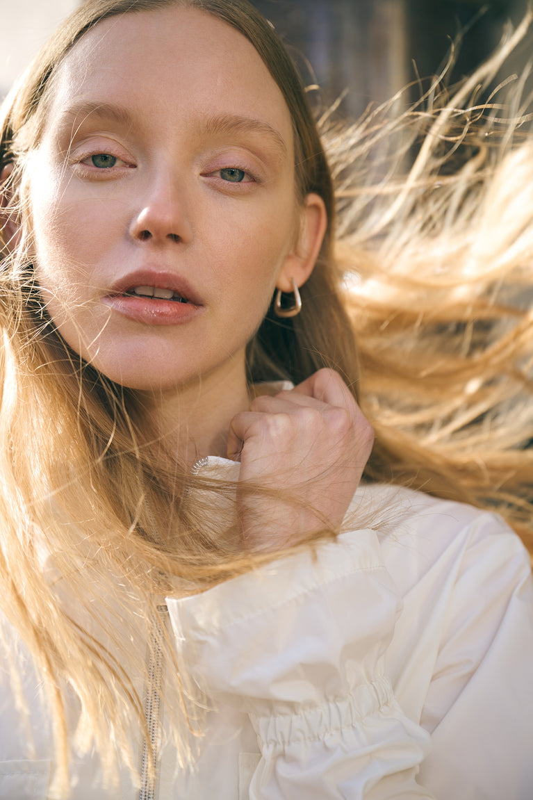 Manola taffeta jacket | Off White