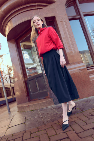 Heide skirt technical jersey | Blue