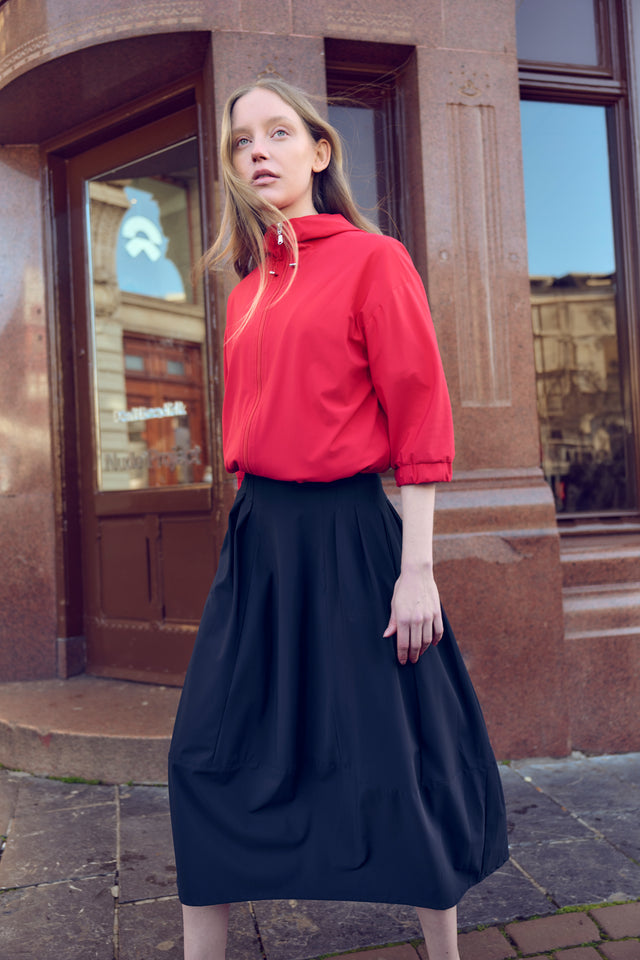 Heide skirt technical jersey | Blue