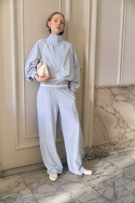 Kerrin structure tech jersay jacket | Light Blue