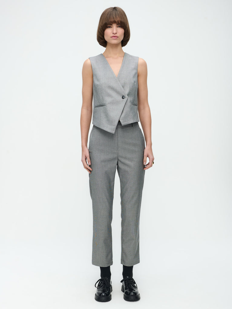 City Vest | Grey Silver