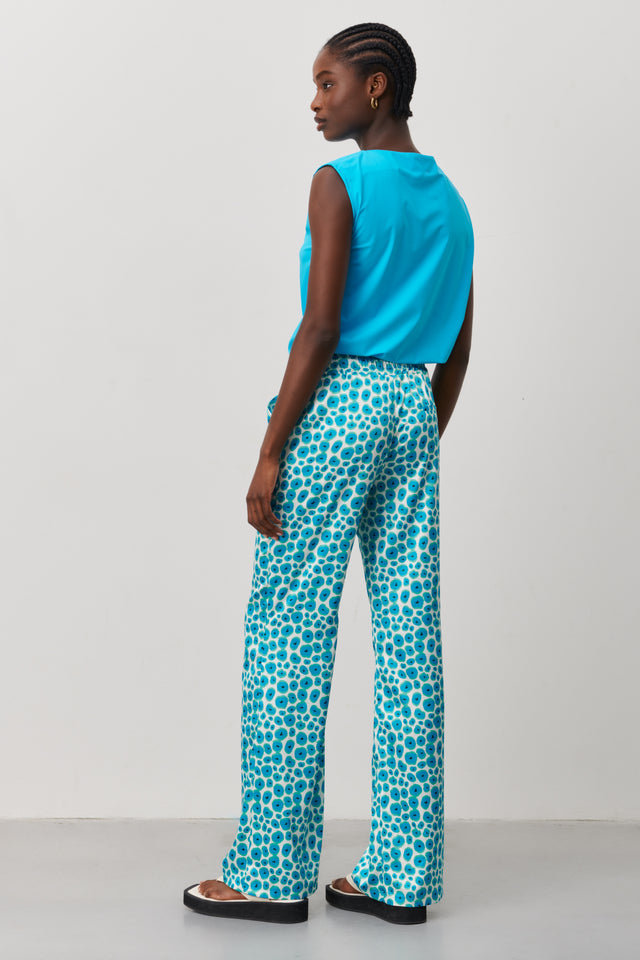 Carola Pants | Aqua