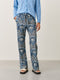 Carola Pants Technical Jersey | Multi Blue