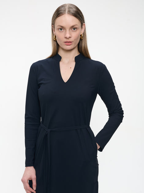 Gerrie dress technical jersey | Black
