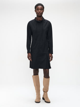 Maren dress technical jersey | Black