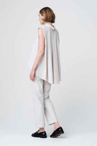 IrenaN structure technical jersey pants | Sand